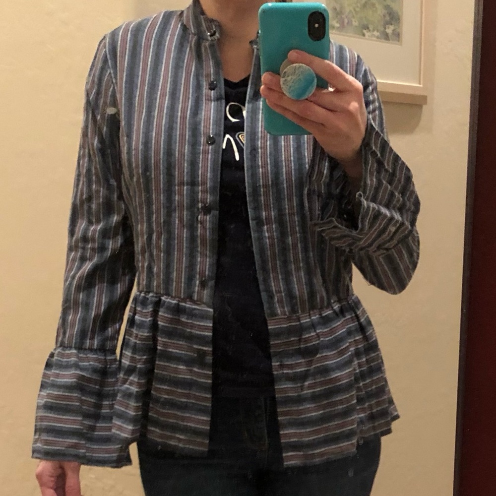 Hem & Thread Boho Button Down - image 1